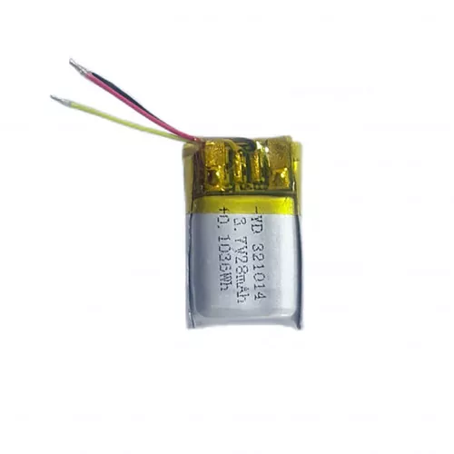 321014 28mah 3.7V Rechargeable Small Prismatic Battery